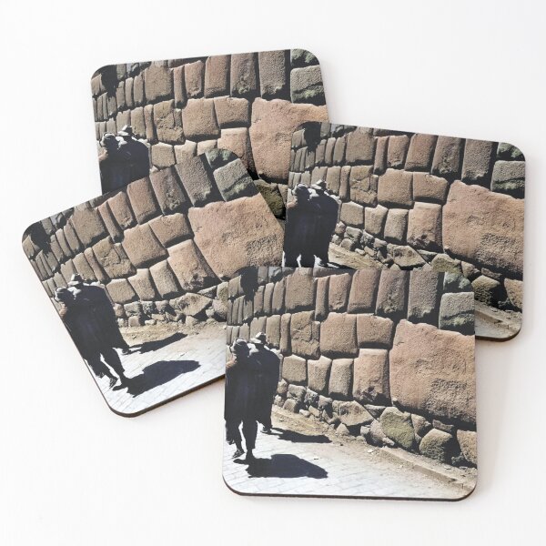 Item preview, Colorized Vintage Photo of Wall at Cusco designed and sold by JerryFrank.