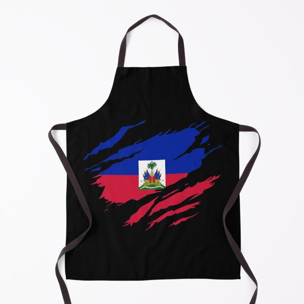 Item preview, Haiti flag torn style designed and sold by West indian touch.