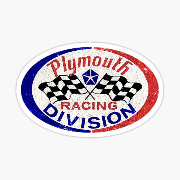 Plymouth Division Vintage Sticker