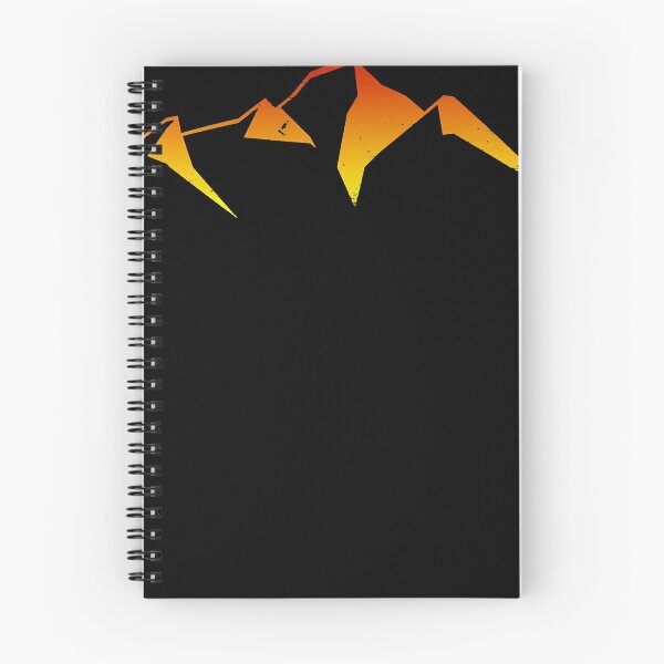 Item preview, abstract mountain sunset Gift Idea logo designed and sold by NathanaPagac70.