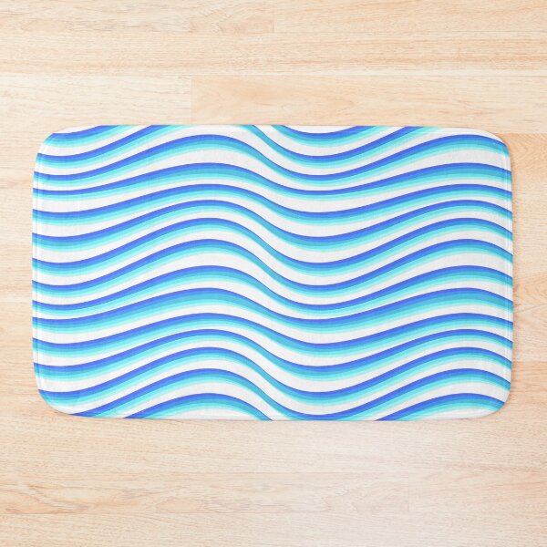 Item preview, Blue Wave Line Art designed and sold by Kris Kuhn.