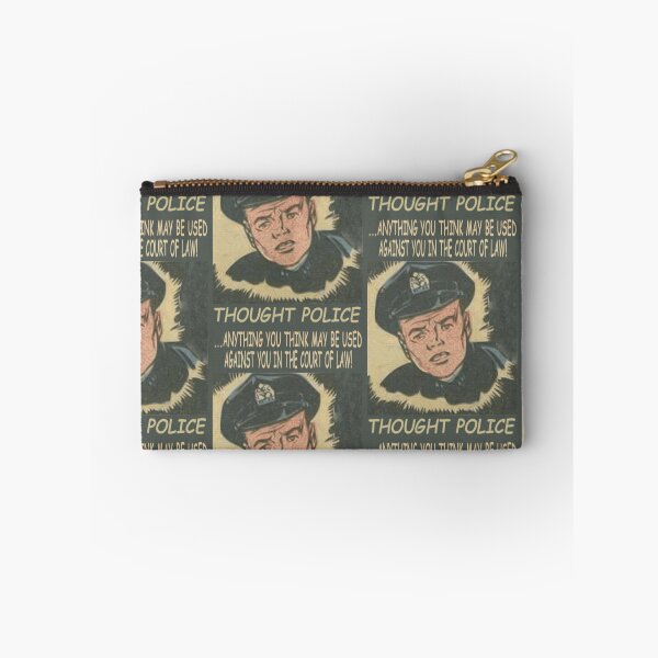 Item preview, Thought Police Quotes Meme Funny Criminal designed and sold by brooklyntowner.