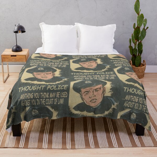 Item preview, Thought Police Quotes Meme Funny Criminal designed and sold by brooklyntowner.