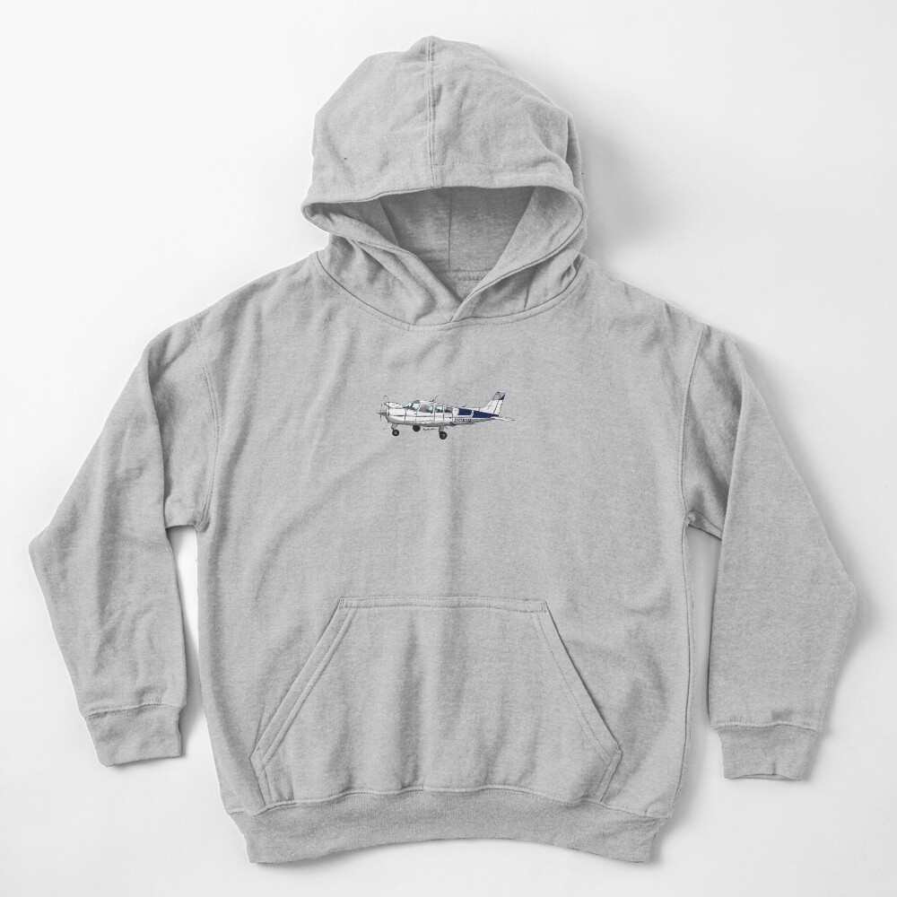 Beechcraft Musketeer N8792M Kids Pullover Hoodie