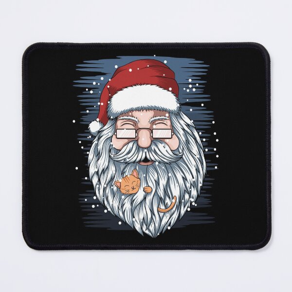 Item preview, Santa and Kittens Merry Christmas designed and sold by angelusdark.