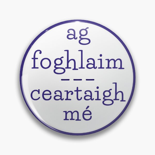 Item preview, Ag foghlaim – Ceartaigh mé designed and sold by focalnathabairt.