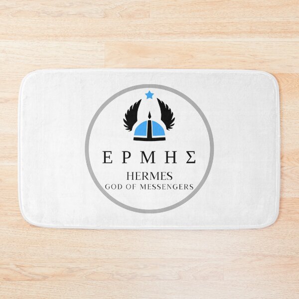 Item preview, Hermes Greek God of Messengers Winged Helmet Mythology Design designed and sold by OnyxMoonDesigns.