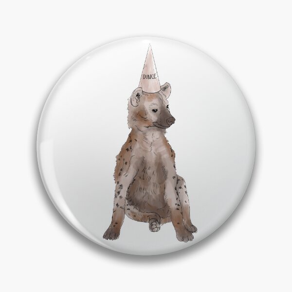 Item preview, Hyena Wearing a Dunce Cap designed and sold by KayIndie.