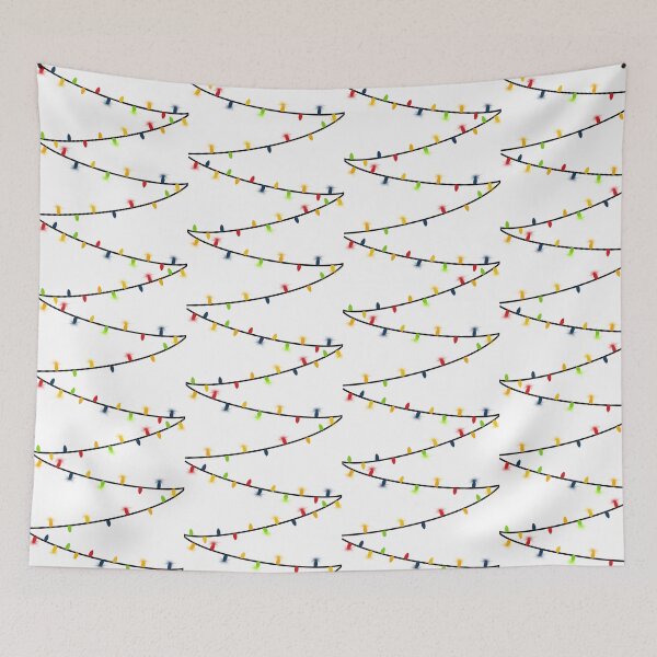 Item preview, Twinkling colorful Christmas lights designed and sold by KRJ Design.
