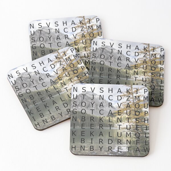 Item preview, Word Search in Larch Country designed and sold by kdealphotos.