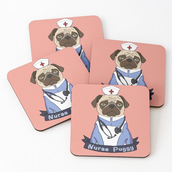 Item preview, Nurse Puggy designed and sold by FivePugs.