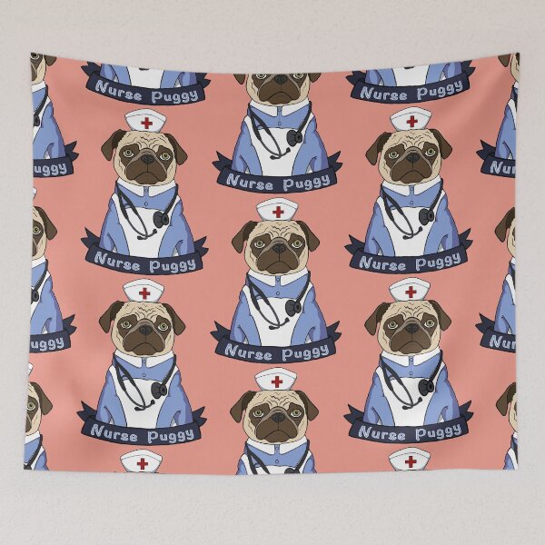 Item preview, Nurse Puggy designed and sold by FivePugs.