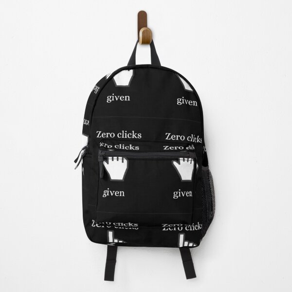 Item preview, Zero clicks given designed and sold by TheBurningFlame.