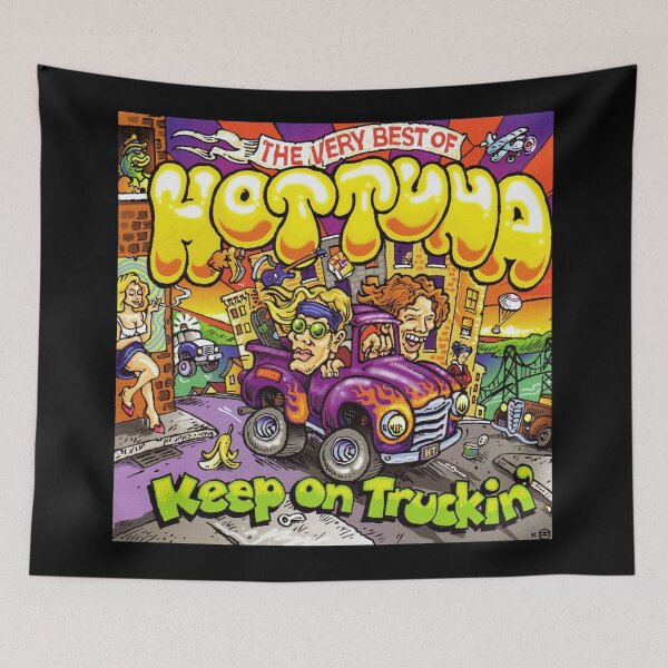 Item preview, Keep on truckin the very best of hot tuna designed and sold by Lumpyfyti.