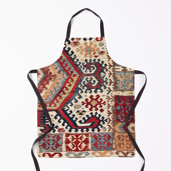 Item preview, Hotamis  Antique Konya Turkish Kilim Print designed and sold by Vicky Brago-Mitchell®.
