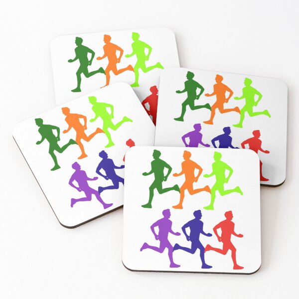 Item preview, AMANTES DEL CORREDOR MULTICOLOR - CORREDORES DE MARATÓN DE RESISTENCIA designed and sold by MrCreativeArts.
