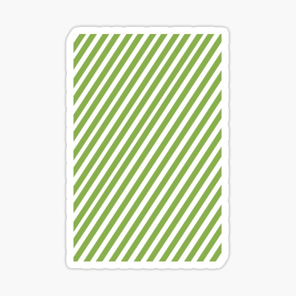 Item preview, PANTONE COLOUR OF THE YEAR 2017|GREENERY DIAGONAL STRIPES designed and sold by ozcushionstoo.