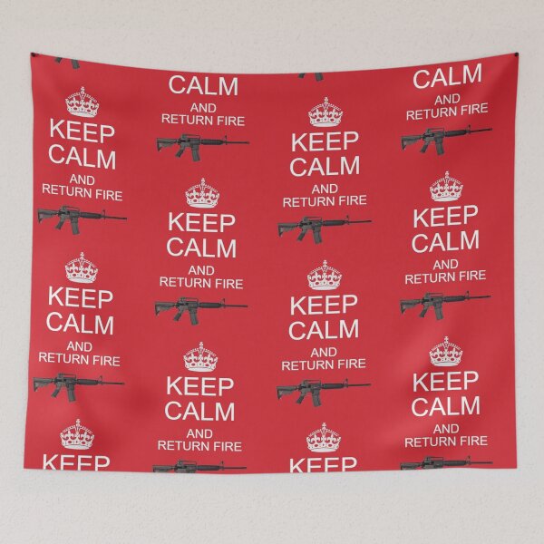 Item preview, KEEP CALM and RETURN FIRE - R4L designed and sold by RENAGADE4LYF.
