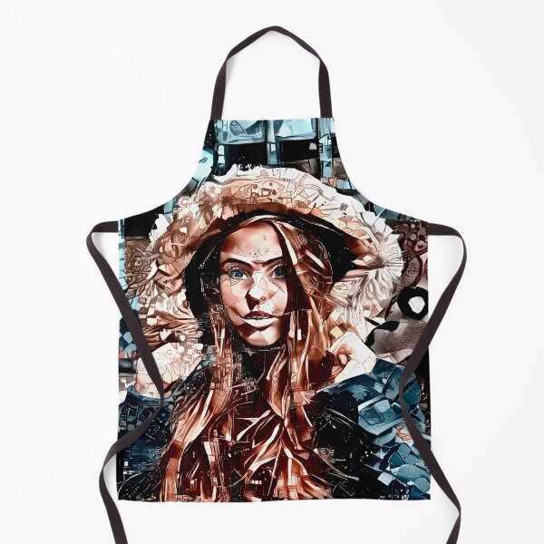 Artikelvorschau, junges Mädchen in Winterjacke entworfen und verkauft von Artificial-Arts.