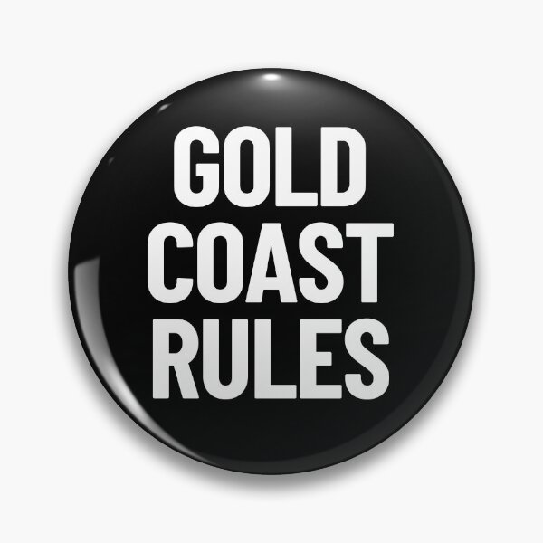 Item preview, Gold Coast Rules Queensland Australia Capital City designed and sold by Legit Hooligan.