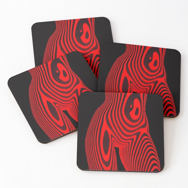 Item preview, Red Trippy optical illusion- optical illusion  designed and sold by Designs Of all kinds.