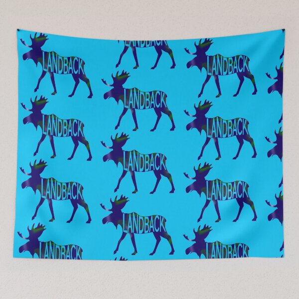 Item preview, LandBack World Moose designed and sold by YouAreHereArt.