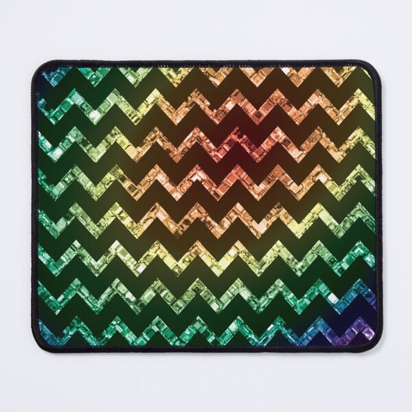 Item preview, Zig Zag Rainbow Pattern designed and sold by Ispeakgeek.