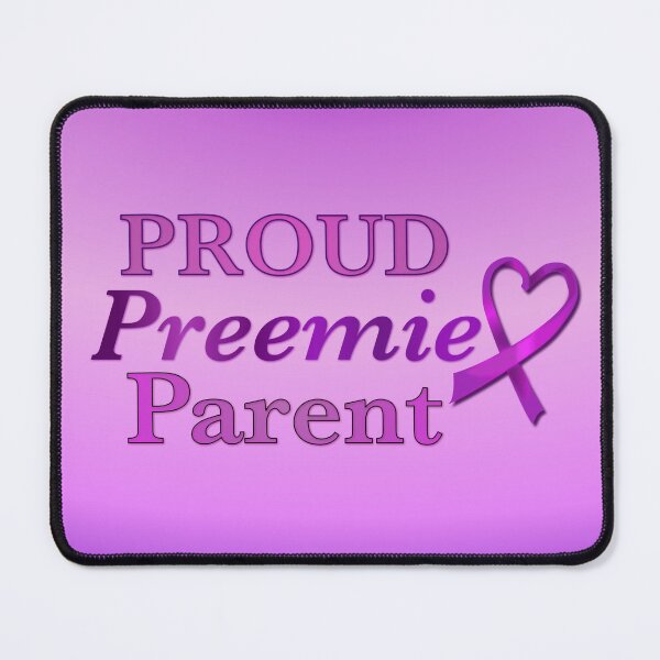 Item preview, Proud Purple Preemie Parent  designed and sold by artbysusant.