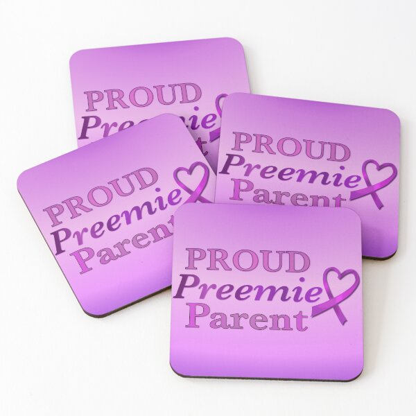 Item preview, Proud Purple Preemie Parent  designed and sold by artbysusant.