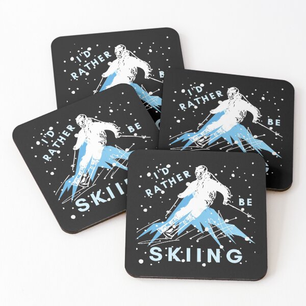 Item preview, I'd Rather Be Skiing - Travel designed and sold by GreenEnvytt.