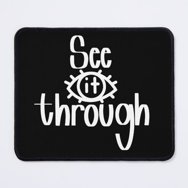 Item preview, See It THROUGH - lined designed and sold by bythebrink.