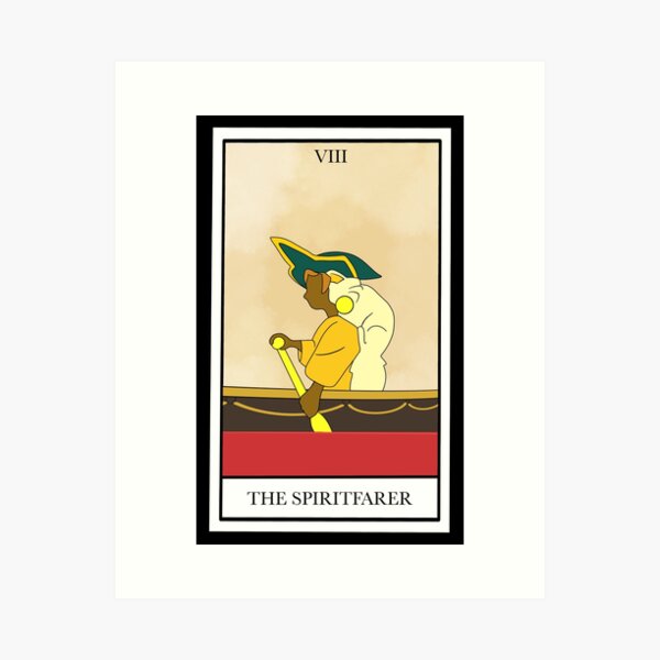 Stella Tarot Card spiritfarer Art Print