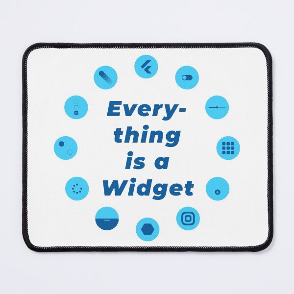 Item preview, Everything is a Widget - Flutter designed and sold by Mechashadow.