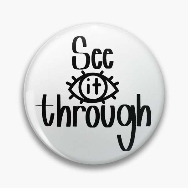 Item preview, See It THROUGH - Black designed and sold by bythebrink.