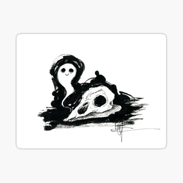 Little ghost Sticker