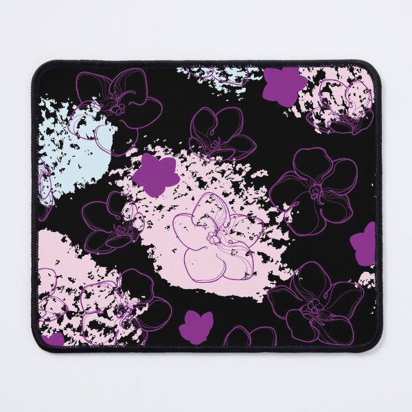 Item preview, African violet flowers pattern designed and sold by darshants.