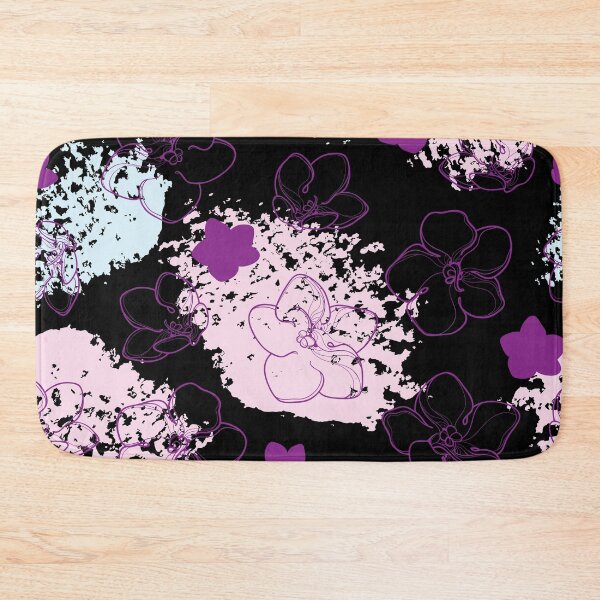 Item preview, African violet flowers pattern designed and sold by darshants.