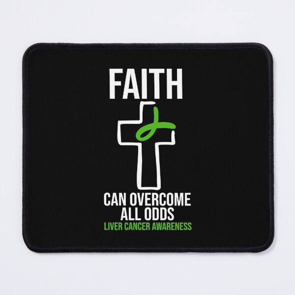 Item preview, Liver Cancer Awareness - Faith Can Overcome All Odds designed and sold by Meliafroggy.