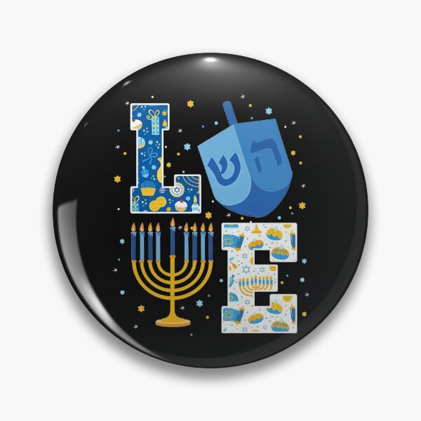 Artikelvorschau, LOVE Cute Hanukkah Decorations Dreidel Menorah Chanukah Premium T-Shirt entworfen und verkauft von Besnier-Rahel.