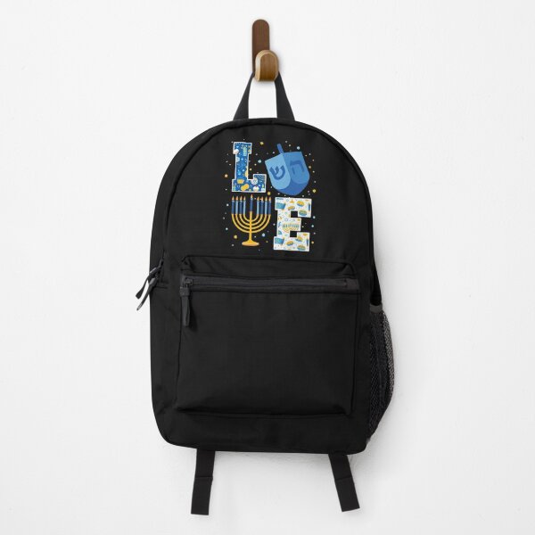Item preview, LOVE Cute Hanukkah Decorations Dreidel Menorah Chanukah Premium T-Shirt designed and sold by Besnier-Rahel.