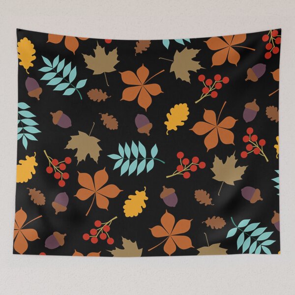 Item preview, tropical vibe leafy pattern designed and sold by DayMagicalArt.
