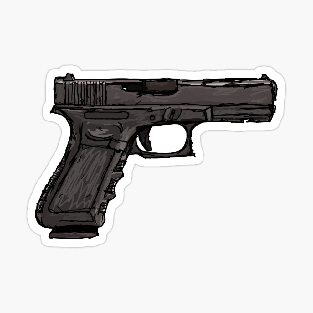 Comic - Glock 17 Gen 3  Mouse Pad