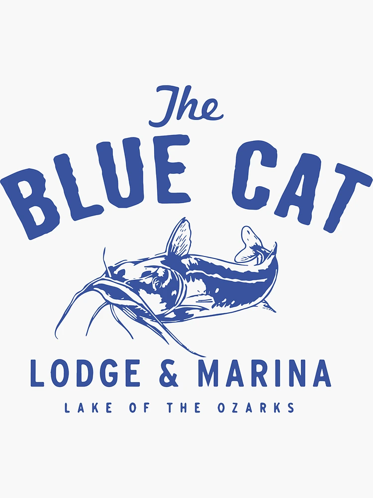 Lake Of The Ozarks - Blue Cat Lodge Poster for Sale by LuisImogene7