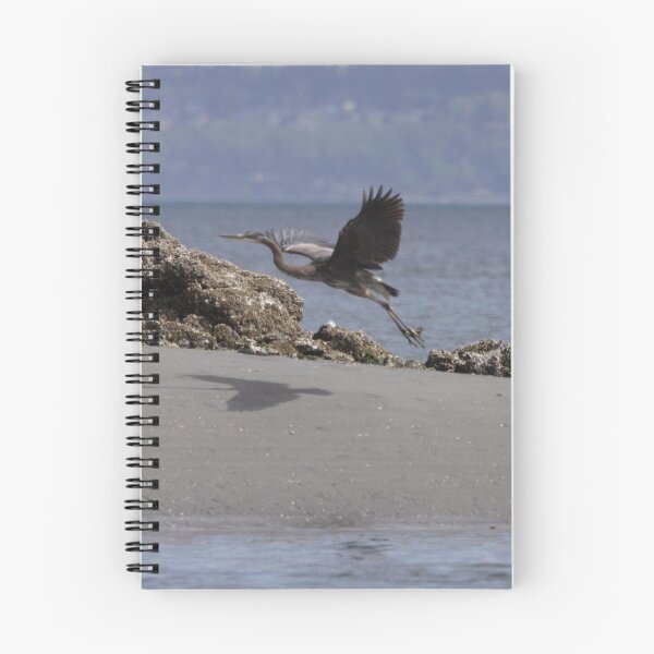 Item preview, Great Blue Heron flying away designed and sold by lisakayfotos.