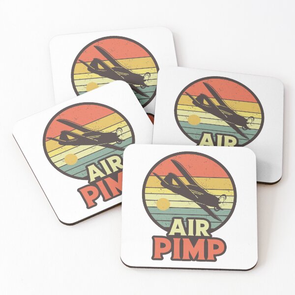 Item preview, Air Pimp Aviation Pilot Flying Enthusiast designed and sold by GravitiTees.