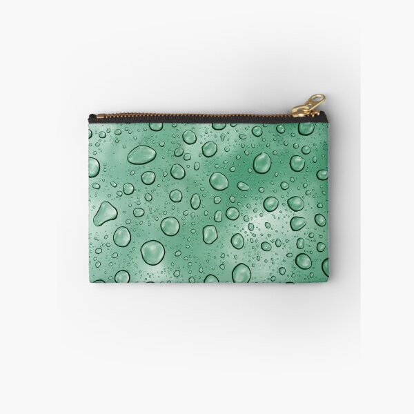 Item preview, Green waterdrops designed and sold by pnkpopcorn.