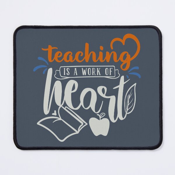 Item preview, Teaching Is a Work of Heart designed and sold by FOX1999-Design.