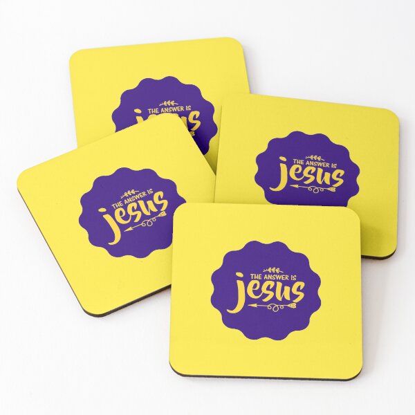 Item preview, The Answer Is Jesus designed and sold by Prayingwarrior.