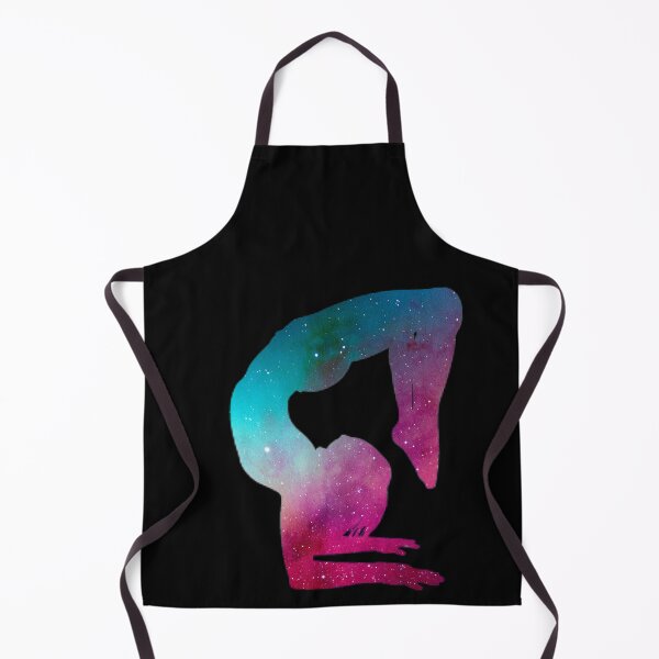 Item preview, Multicolor Galaxy Space Gymnastics Handstand Yoga Pose Sport designed and sold by Merchking1.