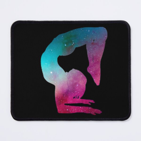 Item preview, Multicolor Galaxy Space Gymnastics Handstand Yoga Pose Sport designed and sold by Merchking1.